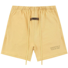 Season 9 flocking thickened letter print Shorts