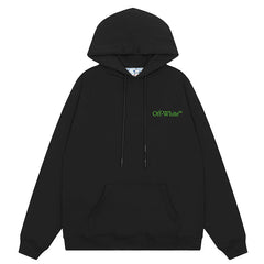 Gradient Arrow Slim Hoodies