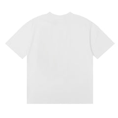 Motorsports Track Letter Print T-Shirt