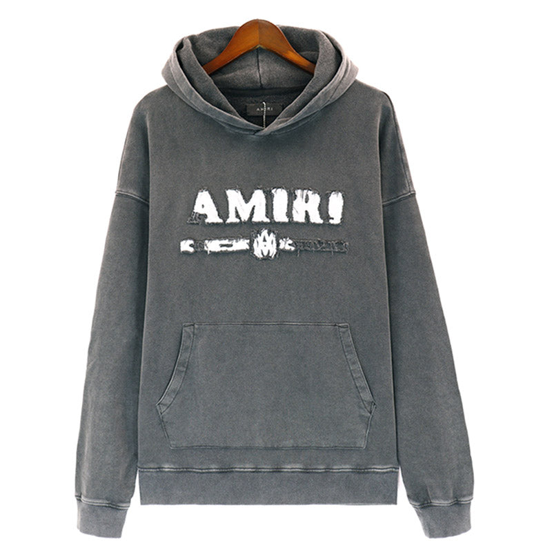 Amiri Leopard Applique Hoodie