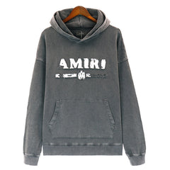 Amiri Leopard Applique Hoodie