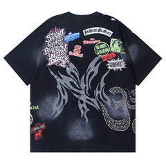 Hellstar Screaming Kid Patch T-Shirt