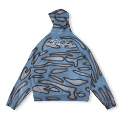 Path To Paradise Airbrush Zip-Up Hoodie