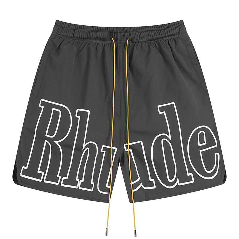 3M Reflective Letters Mesh Drawstring Shorts