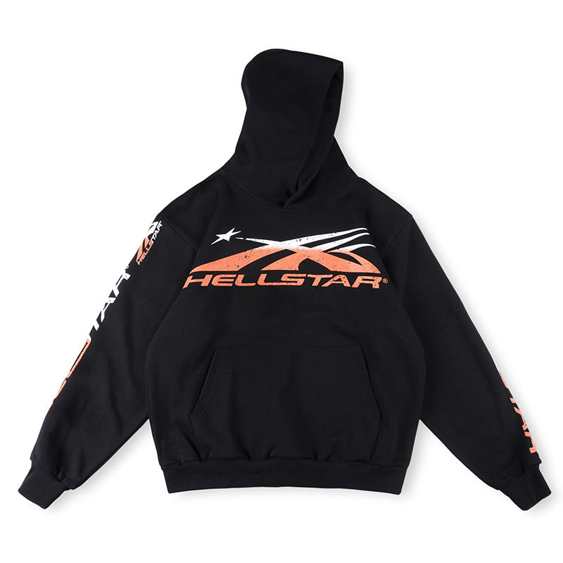 Hellstar Graphic Print Pullover Hoodie