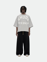Mid-Sleeve Boxy T-shirt