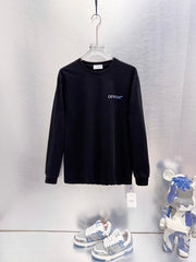 Off White Diag Gradient Long-Sleeve T-Shirt