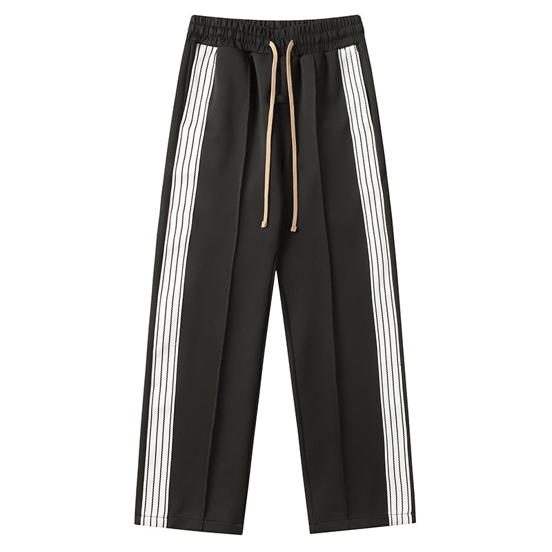 Stripe Splicing Pants