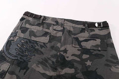Camouflage Printed Shorts