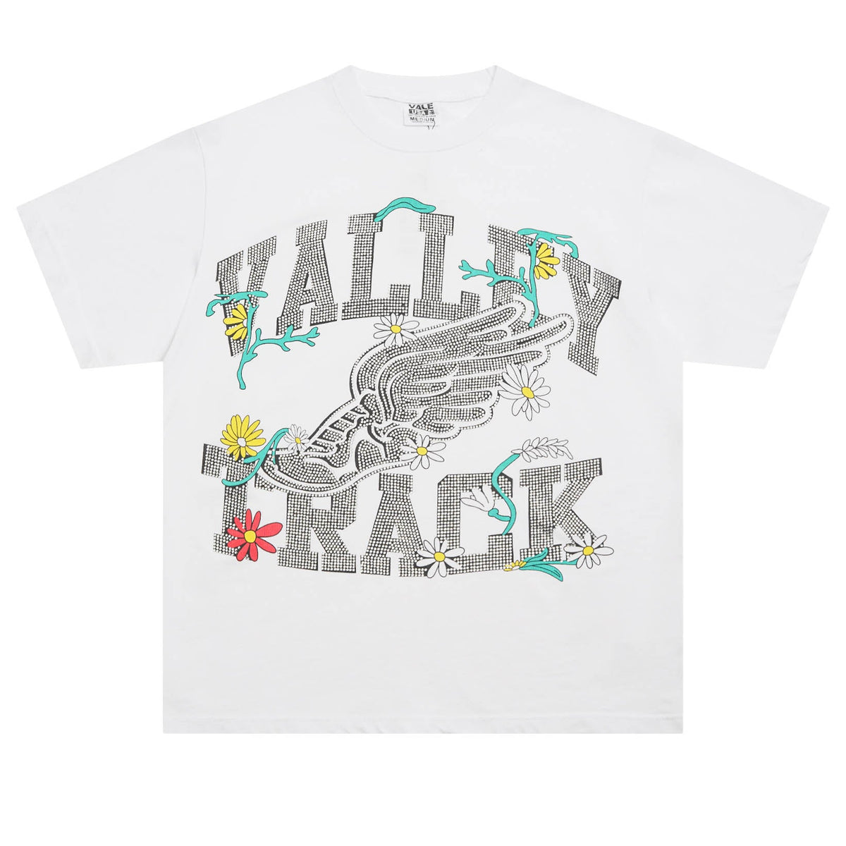 Vale Forever WHITE BLING Rhinestone TEE