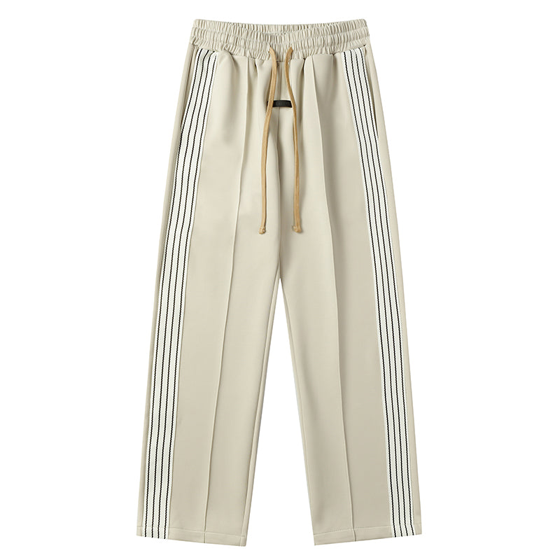 Stripe Splicing Pants