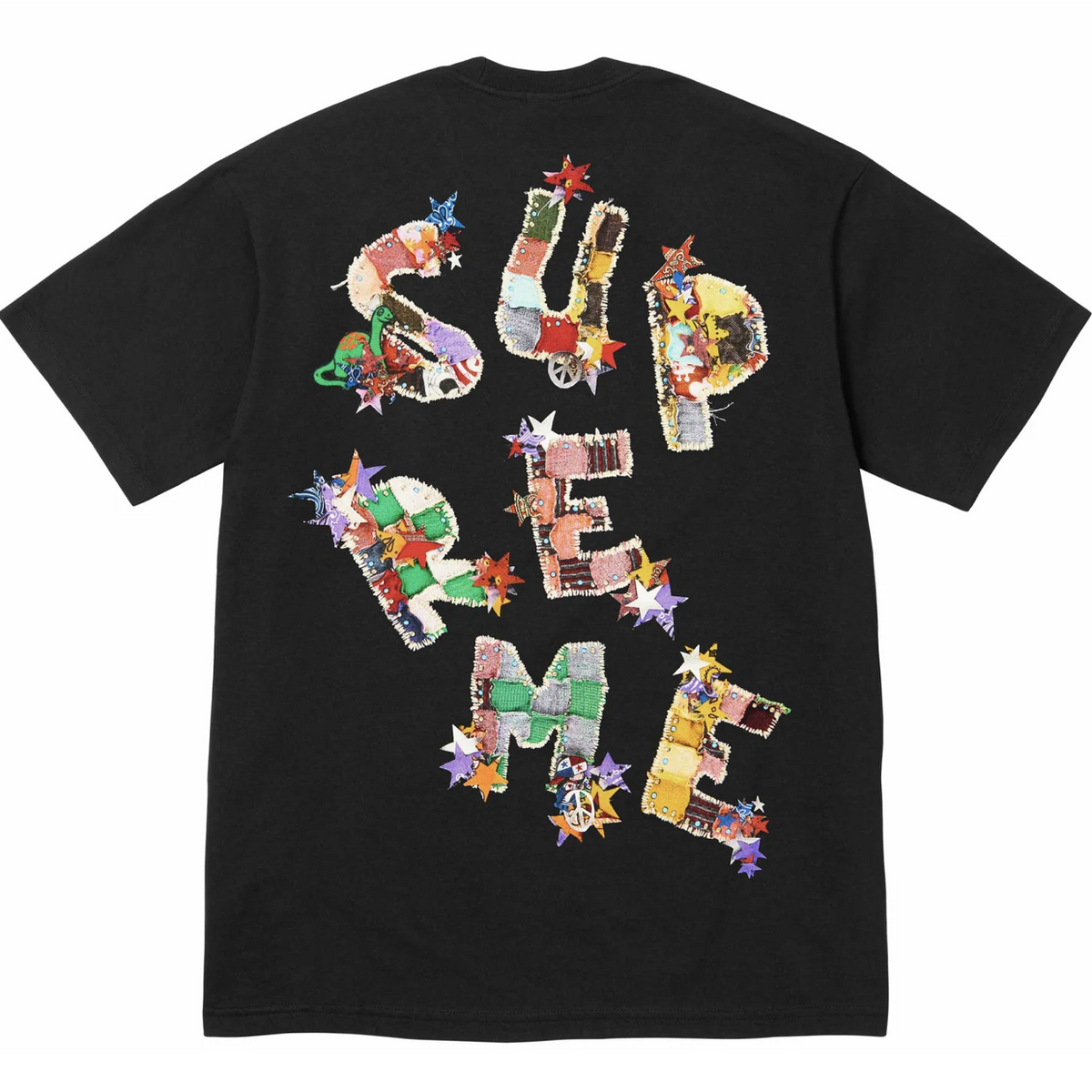 Colorful Letter Print T-Shirt