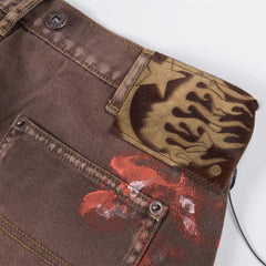 Capsule 11 Studded Double Knee Carpenter Shorts